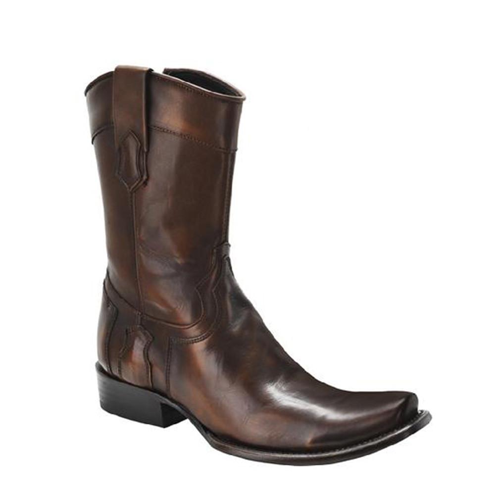 Cuadra Men's Almond Boots - Semi Square Toe