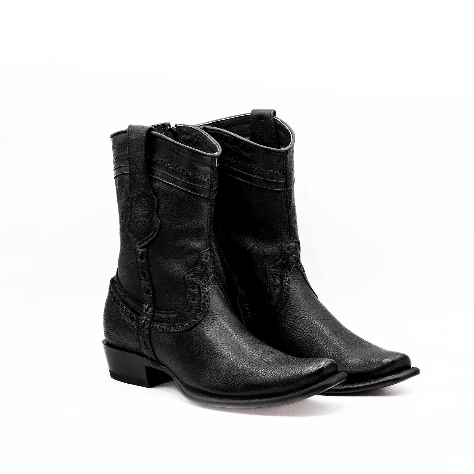 Wild West Boots - DUBAI TOE - DEER BLACK - 279b5105