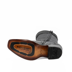 Wild West Boots - DUBAI TOE - DEER BLACK - 279b5105