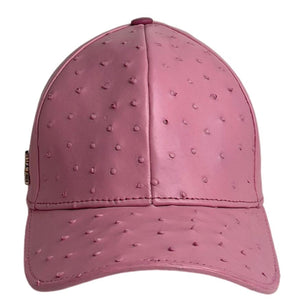 Gorra Original  Piel Avestruz ROSA