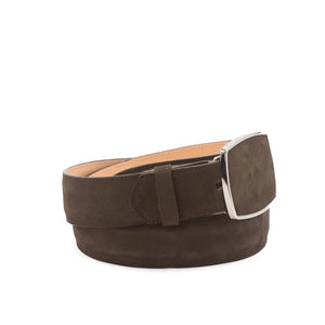 Wild West Boots Belt – 2C11U6359 | Nubuck Leather | Tobacco Brown | Cowboy Belt