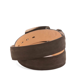 Wild West Boots Belt – 2C11U6359 | Nubuck Leather | Tobacco Brown | Cowboy Belt