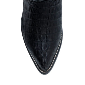 Wild West Boots – Men's 2990105 | J-Toe | Caiman Tail Leather | Black | Cowboy Boot