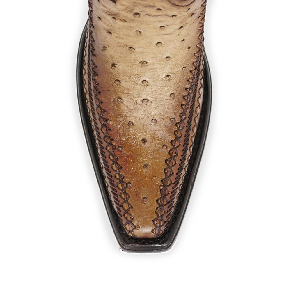 Cuadra Boots | Ostrich Cowboy Boot Style No.:  1B1AA1