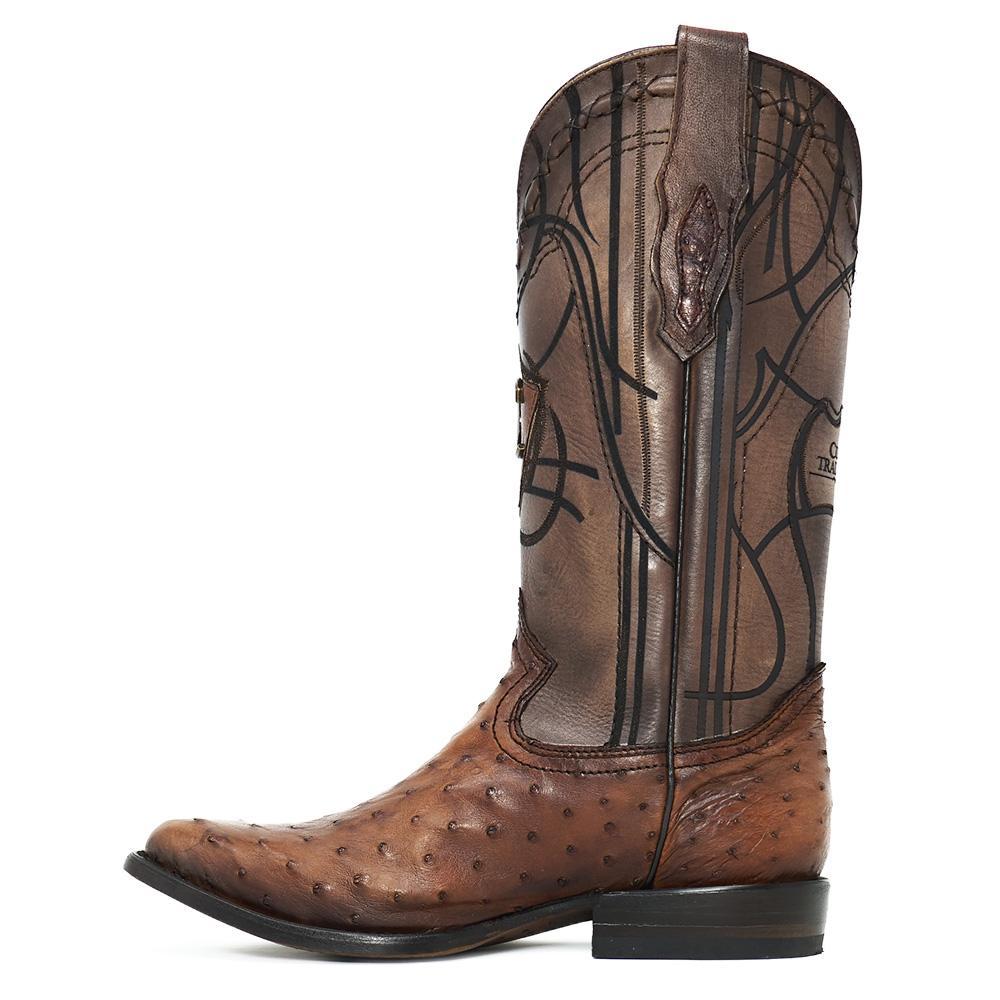 Cuadra Boots | Exotic Ostrich Round Toe Boots Style No.: 52254