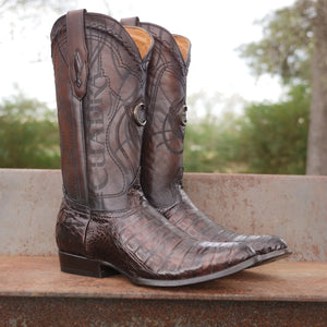 Caiman Boots Cuadra Round Toe Style No.: CU422  2C1NFY Paris Cafe