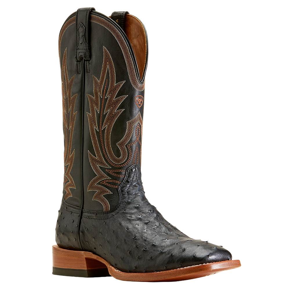 Ariat Men's Black Full Quill Showboat Western Boot 10047084