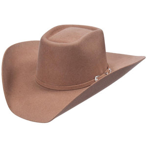 Serretelli 3x Brick Crown Western Felt Hat