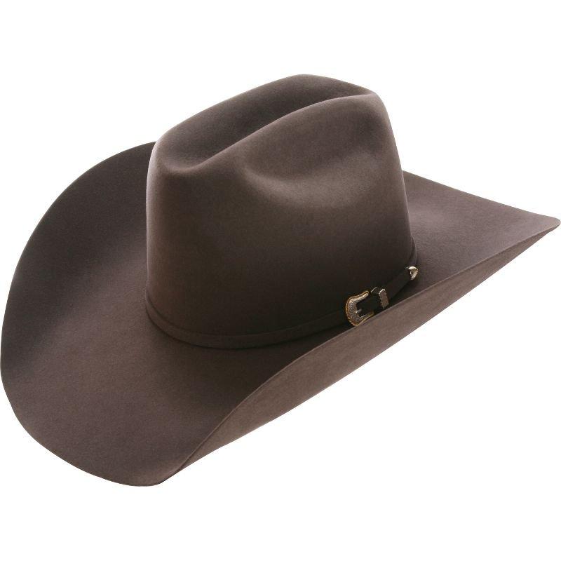 American 10X Steel Open Crown Felt Cowboy Hat - RR Western Wear, American 10X Steel Open Crown Felt Cowboy Hat