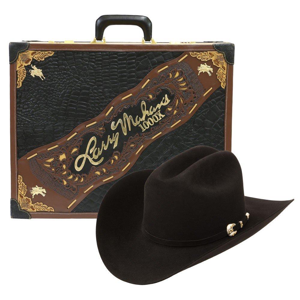 1000x Larry Mahan Imperial Hat Genuine Mink Black - RR Western Wear, 1000x Larry Mahan Imperial Hat Genuine Mink Black