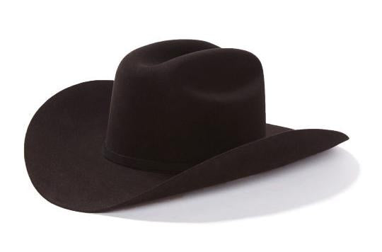 100x El Presidente Stetson Hat - Chocolate/Cafe