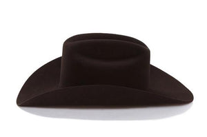 100x El Presidente Stetson Hat - Chocolate/Cafe