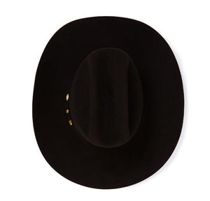 100x El Presidente Stetson Hat - Chocolate/Cafe