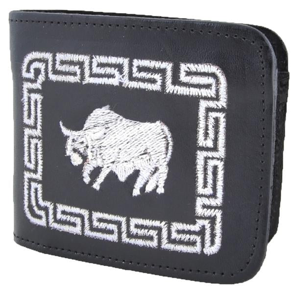 Cartera Cuero Bordada IMP-41656 - RR Western Wear, Cartera Cuero Bordada IMP-41656