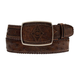 Men's Cuadra Ostrich Belts